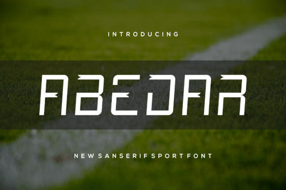 Abedar: A Modern Display Font That Elevates Digital Branding