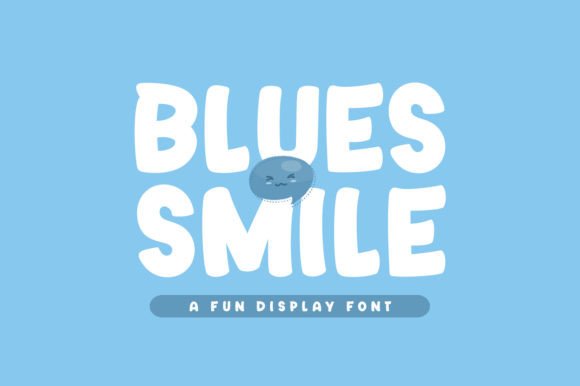 Blues Smile: A Playful Display Font That Lifts Your Brand