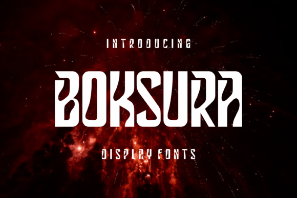 Boksura: A Display Font That Makes Your Brand Feel Instantly Polished