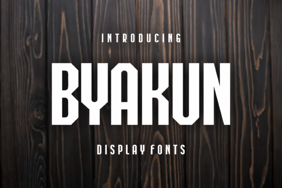 Byakun: A Modern Display Font That Elevates Your Brand