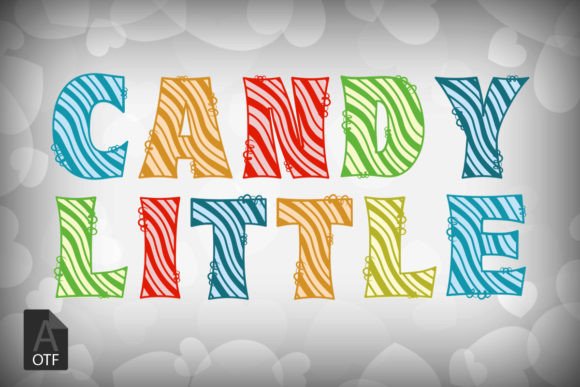 Candy Little: A Vibrant Display Font for Bold Digital Branding