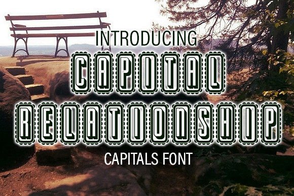 Capital Relationship: A Display Font with Quiet Confidence