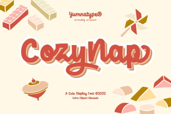 Cozy Nap: A Display Font That Feels Like a Warm Welcome