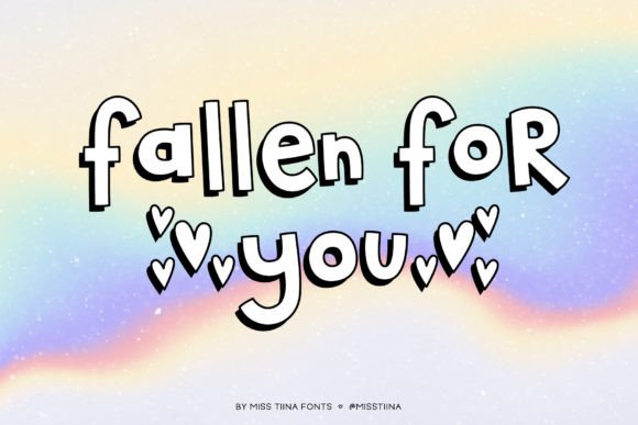 Fallen for You: A Display Font That Builds Warm, Trustworthy Branding