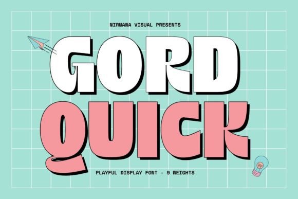 Gord Quick: A Bold Display Font That Builds Brand Confidence