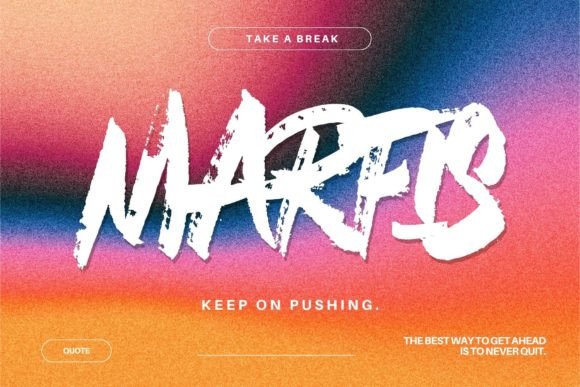 Marfis: A Hand-Painted Display Font That Elevates Digital Branding