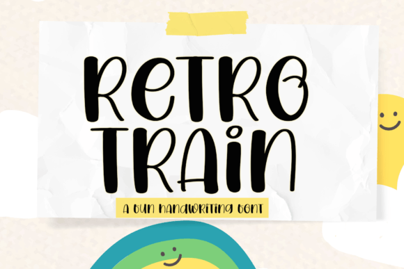Retro Train: A Display Font That Adds Warmth and Polish to Your Brand