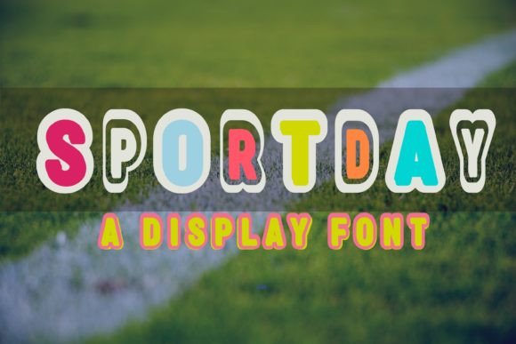 Sportday: A Bold, Sporty Display Typeface for Digital Branding