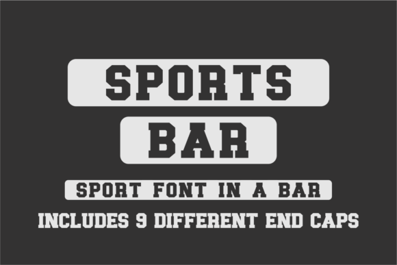 Sports Bar: A Bold Display Font for Editorial Impact