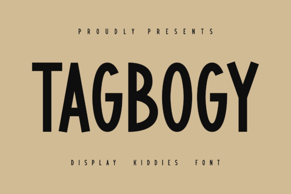 Tagbogy: A Display Font That Holds Its Ground in Fast-Scrolling Feeds