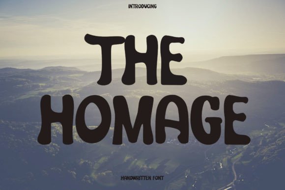 The Homage: A Display Font That Breathes Life Into Editorial Moments