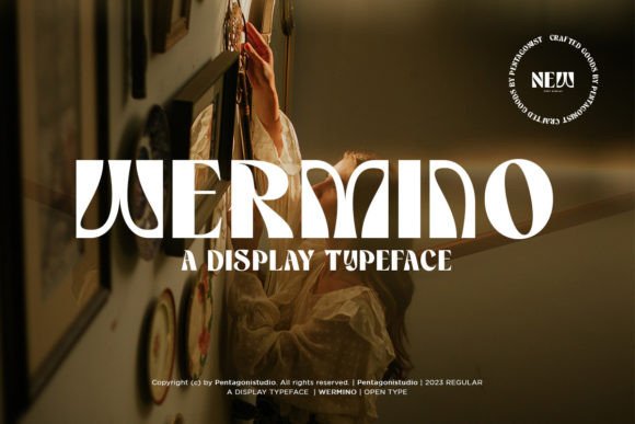 Wermino: A Display Font That Makes Your Brand Instantly Memorable
