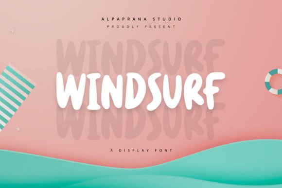 Windsurf: A Playful Display Font That Feels Like Hand-Drawn Joy